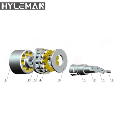 Ekvivalent Toshiba PV090/PV092 Série Hydraulické čerpadlo části