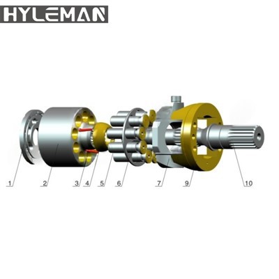 HPV95/132/PC360-7/PC200-8/240-8/PC1250/PC360 HYDRAULICKÉ PREMP OPRAVY