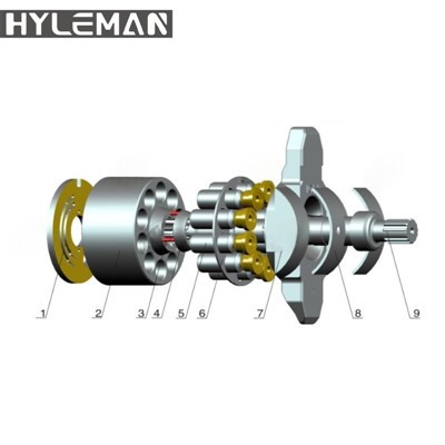 Náhradní díly pro hydraulické pístové čerpadlo Nachi Series PVD-2B-32L/34L/36L/38/40/42/63